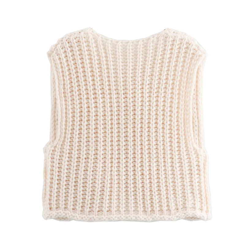 LAURA - TRENDY SOFT KNITTED WAISTCOAT