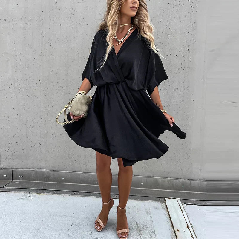 NAOMI - CHIC FLOWY DRESS