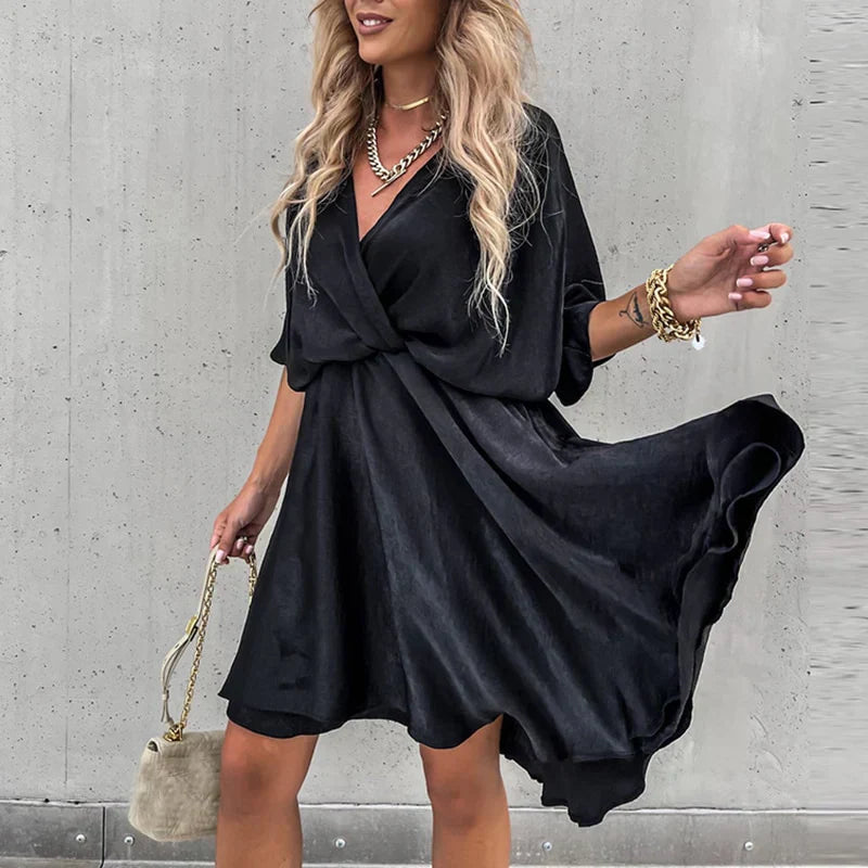 NAOMI - CHIC FLOWY DRESS