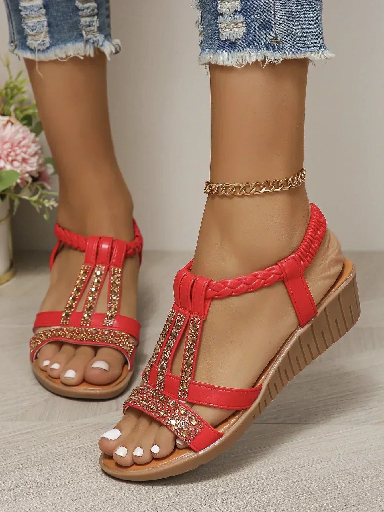 FRANCESCA - FASHIONABLE ORTHOPEDIC SANDALS