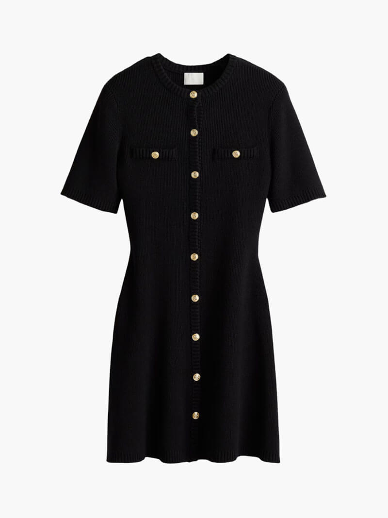 IRIS - Comfy dress with buttons