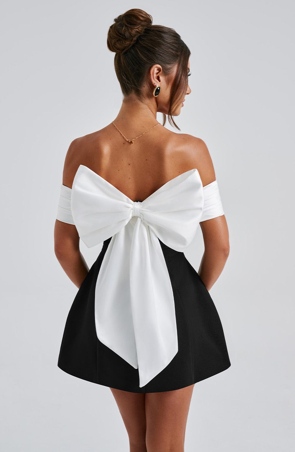 JULIE - BOW MINI DRESS