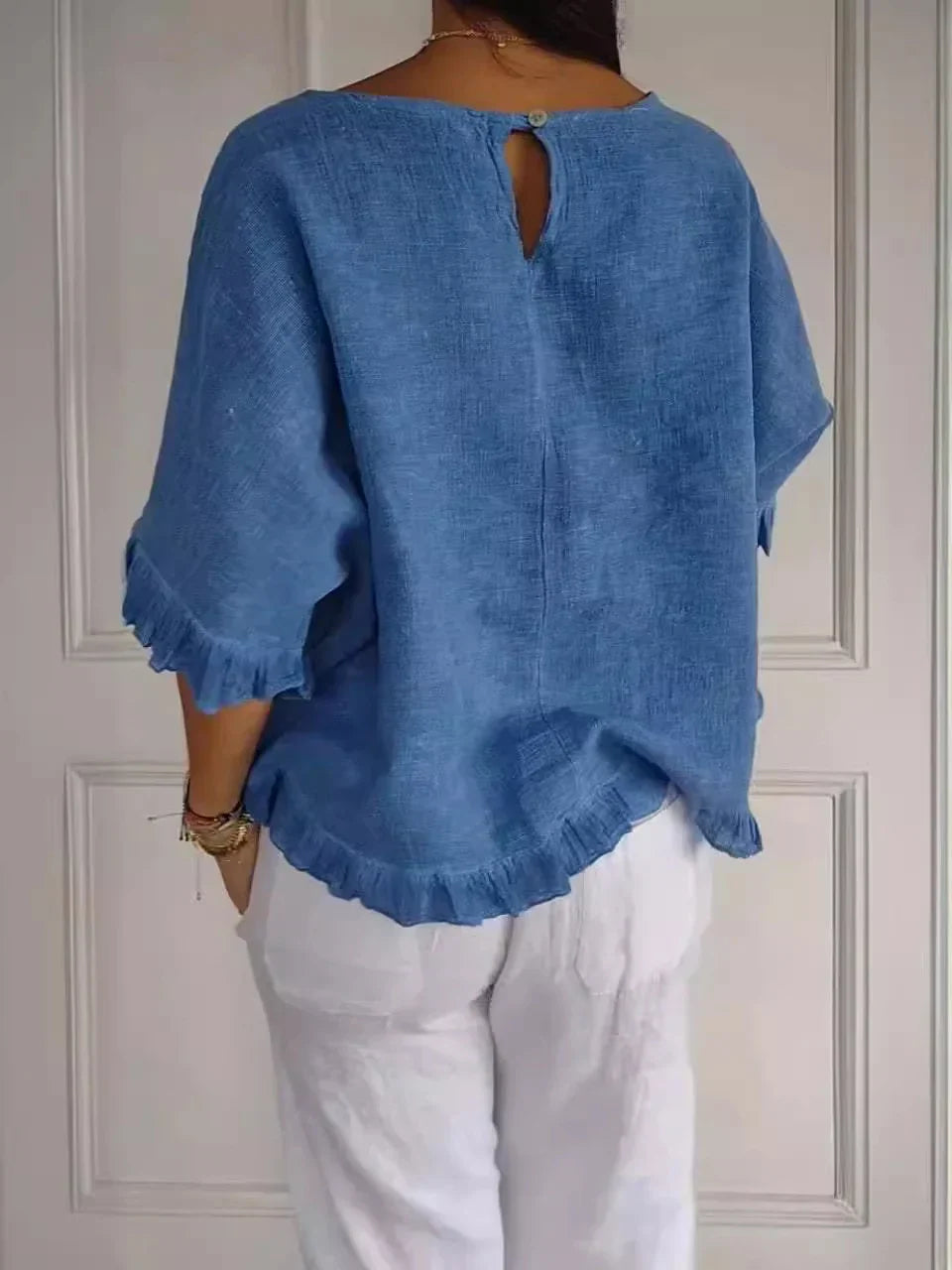 MOLLY - Blouse with ruffles